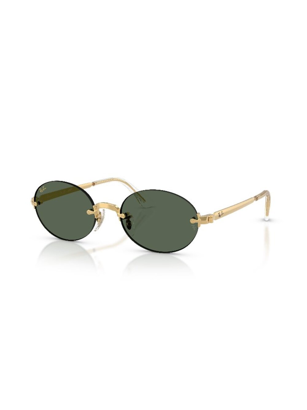 New Ray-Ban Unisex Sunglasses Gold Metal Frame Ray Ban RB3929 001 71 54